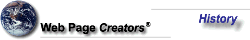 Web Page Creators - History